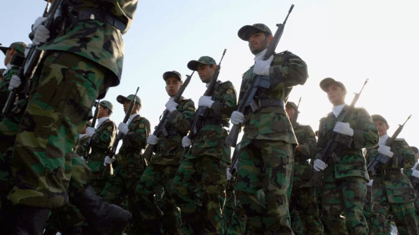 Tasnim: сухопутные силы КСИР провели учения на северо-востоке Ирана