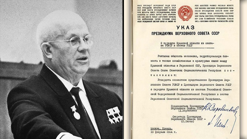 «Это была наша общая мечта»: Владимир Константинов — о передаче Крыма Украине и возвращении полуострова в Россию