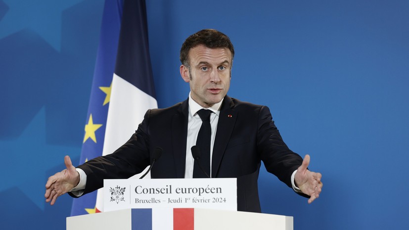 Макрон: ЕС вернёт пошлины на продукты с Украины в случае чрезмерного импорта