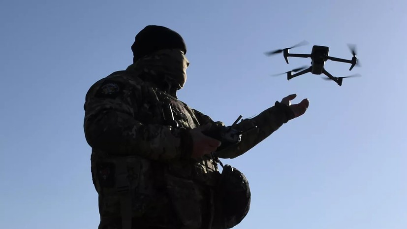 Российские бойцы захватили атаковавший их же дрон-камикадзе ВСУ