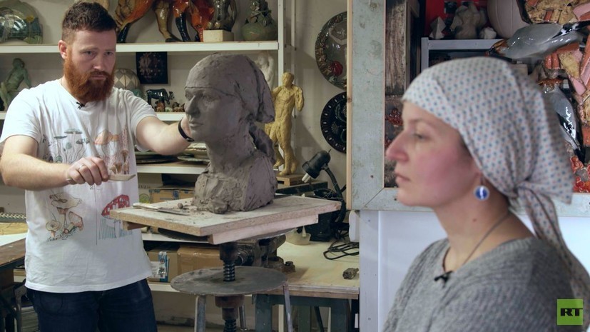 «Россия всё равно победит»: московский скульптор рассказал о своём участии в спецоперации