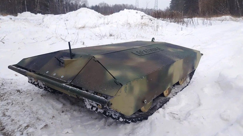 «Минимизировать человеческие потери»: разработчик — об особенностях нового робота-эвакуатора для бойцов на СВО