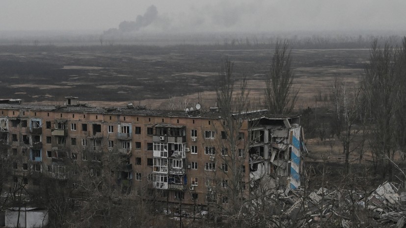 РИА Новости: бойцы ВС России на багги ушли от летящего на них дрона в Авдеевке