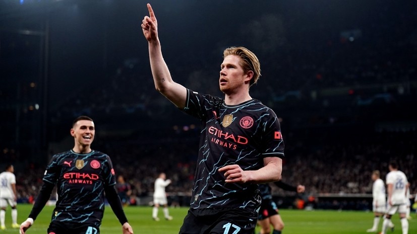 Шедевр Диаса и магия Де Брёйне: «Реал» справился с «Лейпцигом», «Сити» дожал «Копенгаген» в 1/8 финала Лиги чемпионов