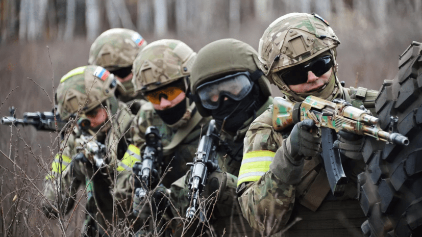 Военкор RT показал работу одного из подразделений спецназа России