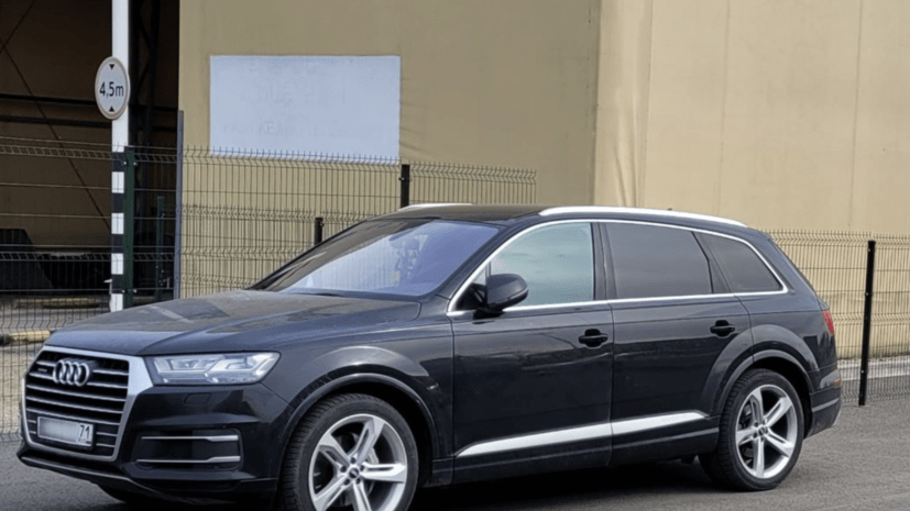 В Литве задержан первый автомобиль с российскими госномерами