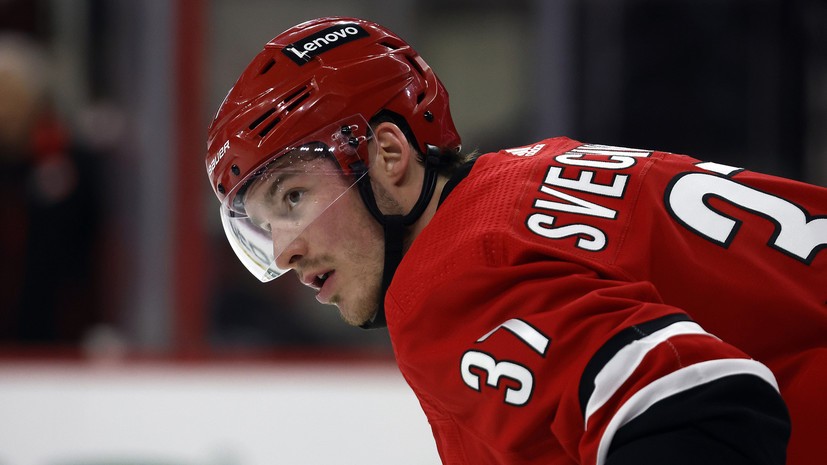 На фоне возвращения Кузнецова: Свечников был признан первой звездой матча НХЛ, Капризов добрался до отметки 70 очков