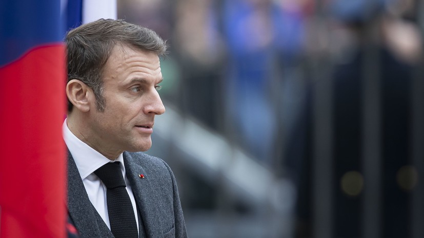 Макрон откорректировал своё заявление об отправке военных на Украину