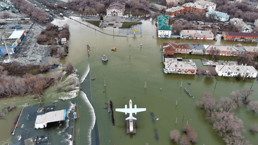 Губернатор Паслер: эпидситуация на фоне паводка в Оренбуржье спокойная