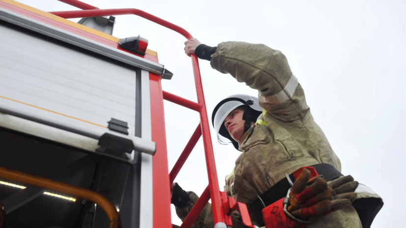 На Кубани произошёл пожар на мусорном полигоне