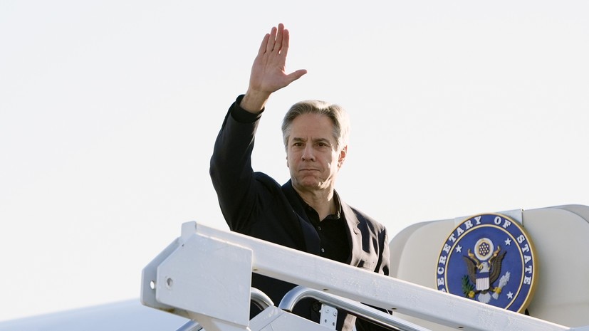 Госсекретарь США Блинкен прибыл в Шанхай