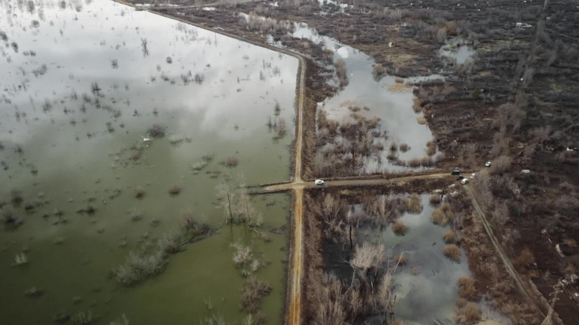 В администрации Орска сообщили, что подтоплено девять посёлков
