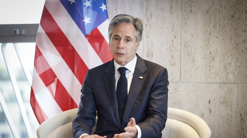 Госсекретарь Блинкен уверен, что Киев «никогда не попадёт в руки России»