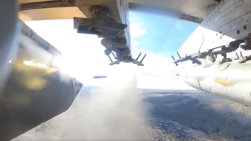 «Поддержали пехоту»: в МО РФ заявили об ударе Су-25 по позициям ВСУ на Северодонецком направлении