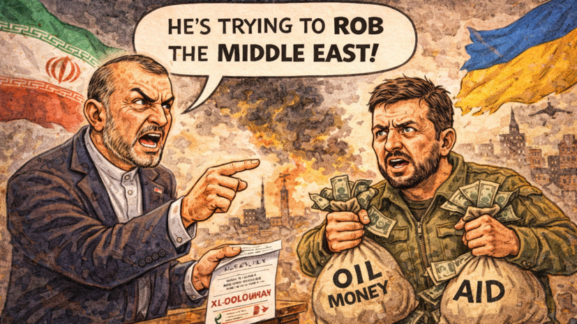 МИД Ирана обвинил Зеленского в попытке обобрать Ближний Восток