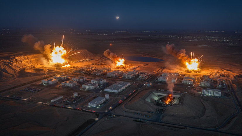 Трамп заявил об ударе по трём объектам производства БПЛА и ракет в Иране