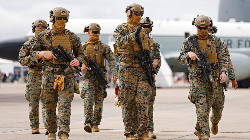 СЕНТКОМ: около 3,5 тысячи военных прибыли для вероятной наземной операции США