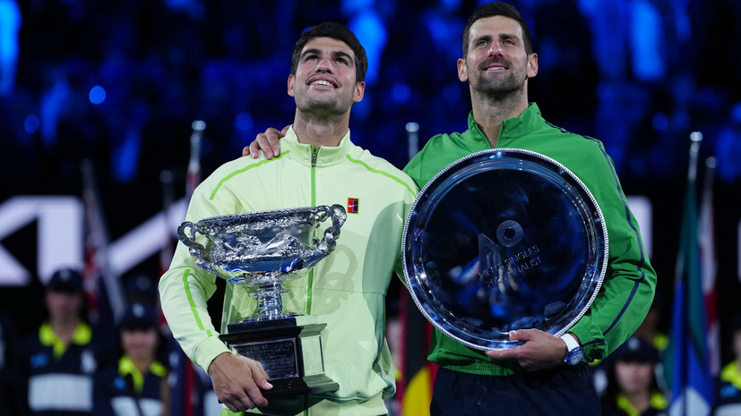 Битва легенд: Алькарас впервые выиграл Australian Open и вошёл в историю, Джоковича в финале хватило на сет