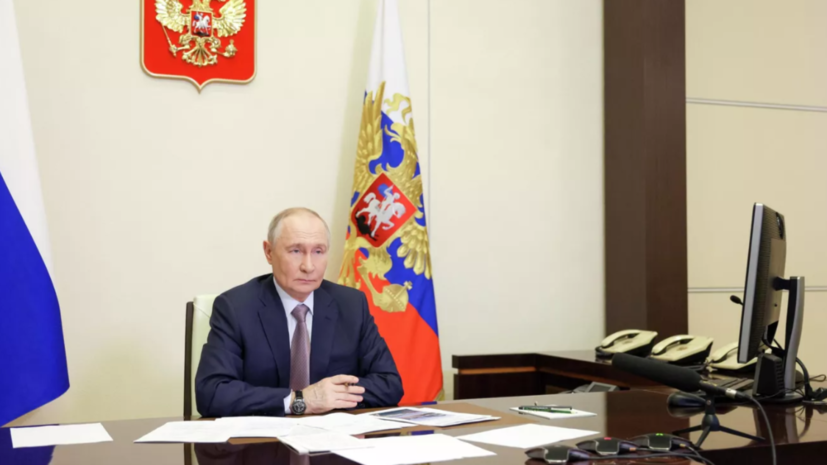 Путин предложил обсудить с Совбезом развитие системы МВД