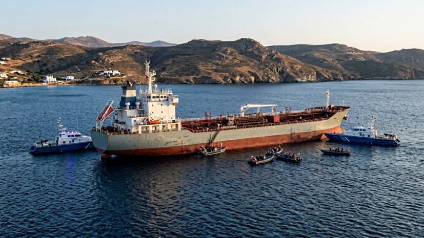 Посольство: на задержанном в Средиземном море танкере Deyna нет россиян