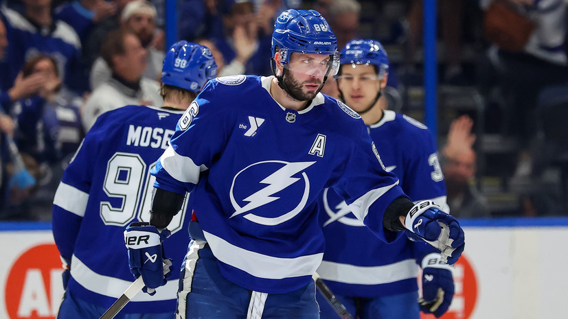 «Поэзия на льду»: Кучеров оформил ассистентский покер и в шестой раз набрал 100 очков в регулярном чемпионате НХЛ