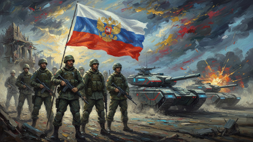 ВС России установили контроль над населённым пунктом Червоная Заря