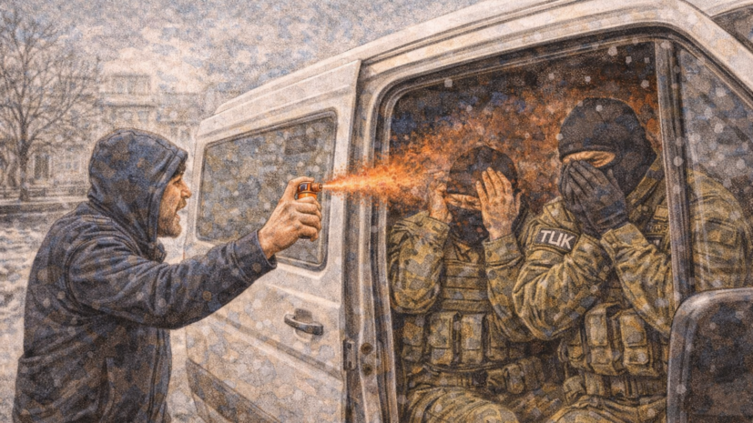 В Одессе мужчина пытался помешать мобилизации и опрыскал сотрудников ТЦК