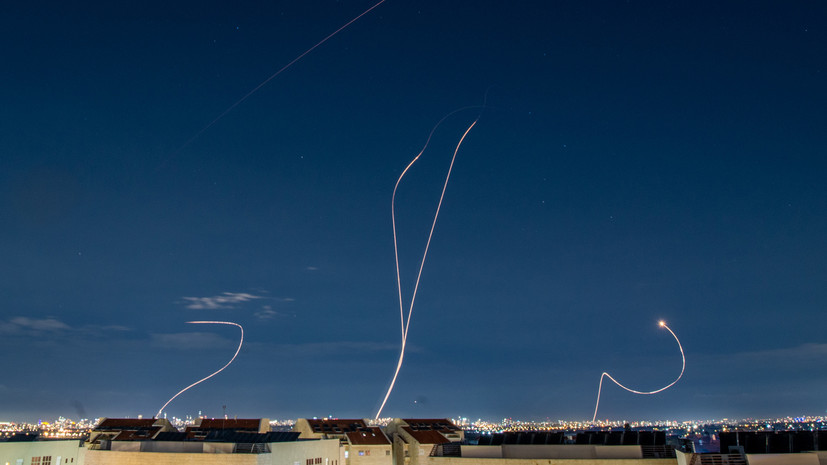 Армия Израиля заявила о начале перехвата ракет после нового залпа из Ирана