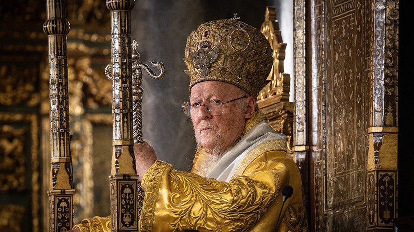 СВР: патриарх Варфоломей уже выбрал на пост главы ГПЦ кандидатов-исполнителей