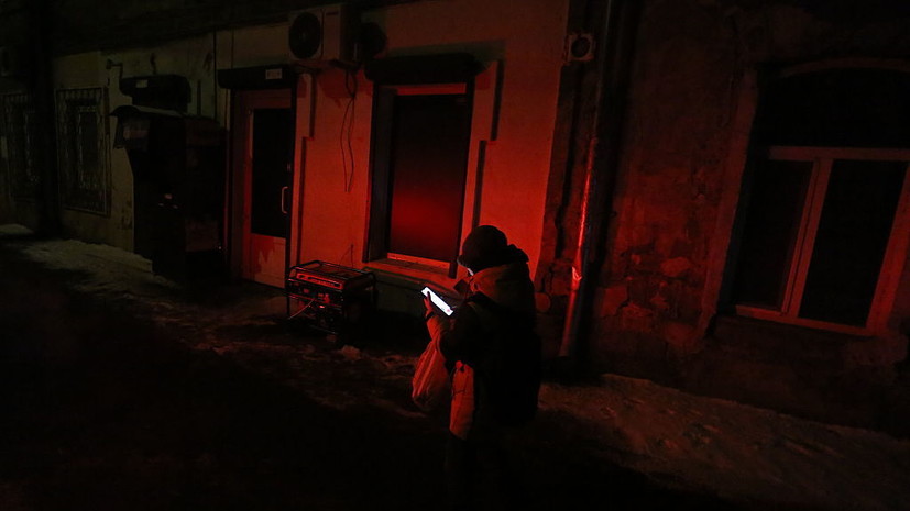 На Украине из-за ливней и ветра обесточены более тысячи населённых пунктов