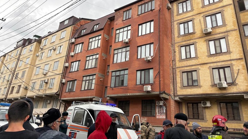 В Минстрое Дагестана назвали причину обрушения дома в Махачкале