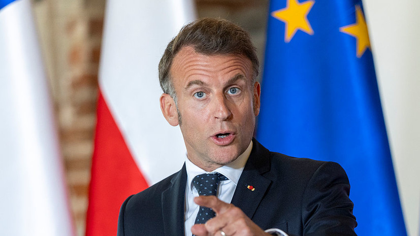 Макрон назвал Путина, Трампа и Си Цзиньпина противниками Европы