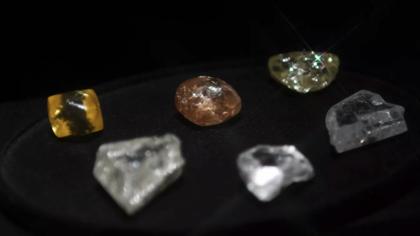 В «Алросе» назвали самые редкие алмазы в России