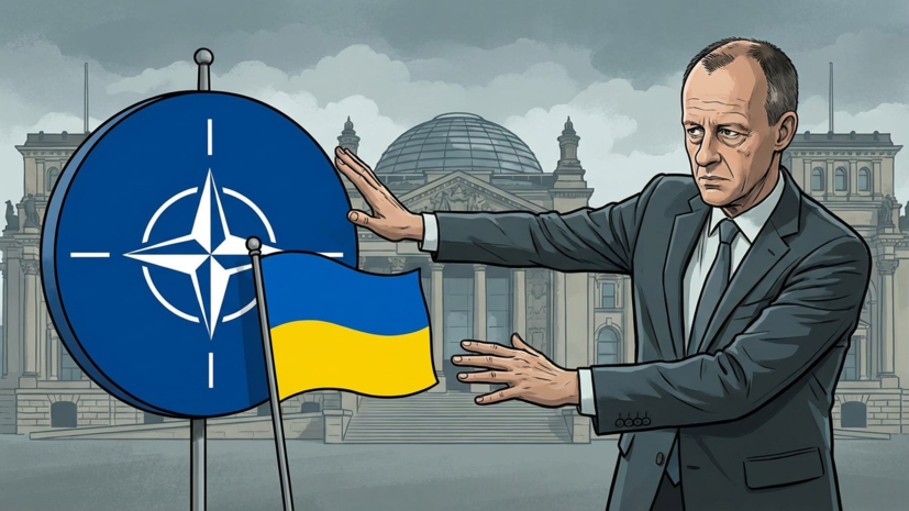 Мерц выступил против немедленного принятия Украины в ЕС