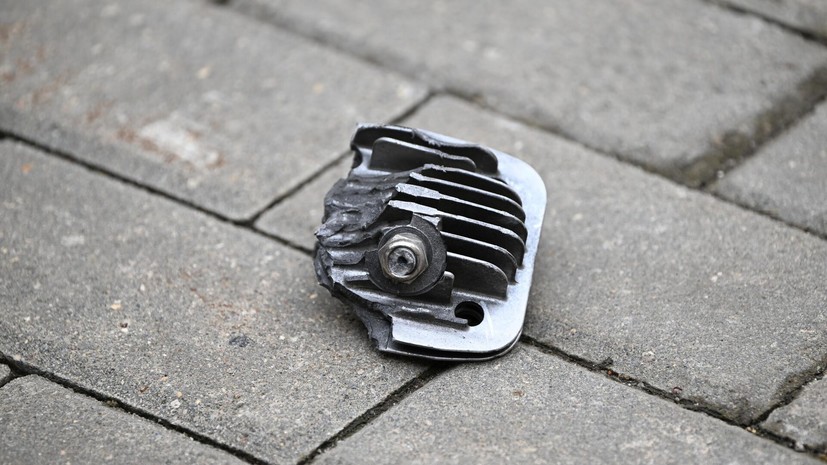 Осколки сбитых БПЛА упали в парке Севастополя