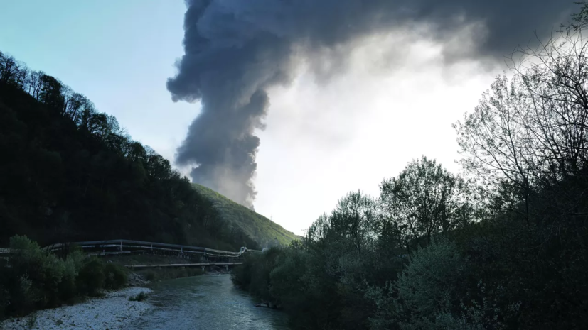 В ходе ликвидации ЧП в Туапсе собрали 9793 кубометра загрязнённого грунта