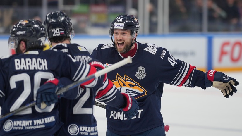 Работа над ошибками: «Металлург» обыграл «Ак Барс» и сравнял счёт в полуфинальной серии Кубка Гагарина