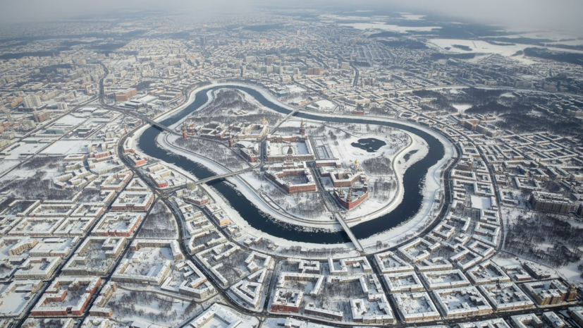 «Роскосмос» показал спутниковый снимок заснеженной Москвы в апреле