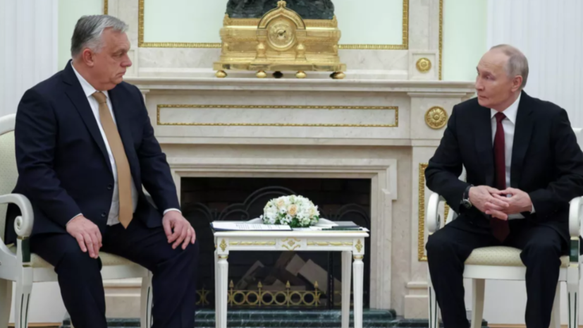 Bloomberg: Орбан по-русски попрощался с Путиным в телефонном разговоре
