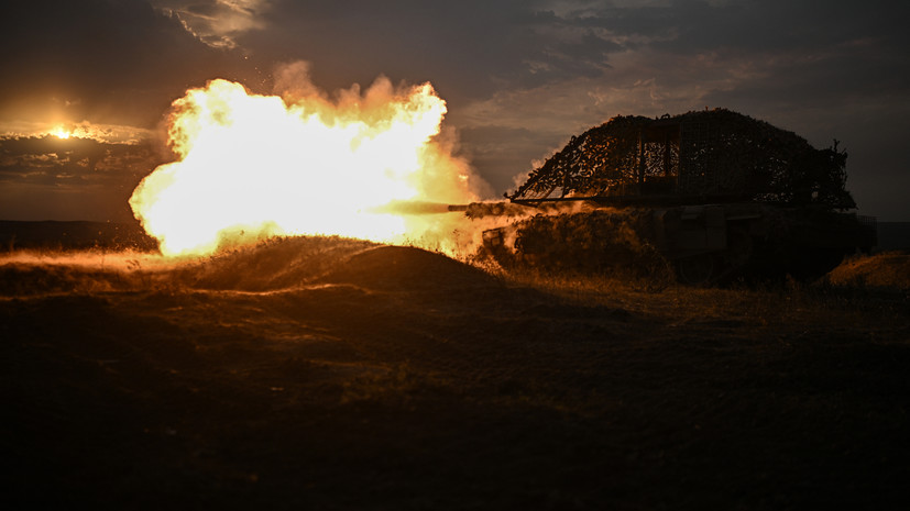 Российские танкисты уничтожили пехоту ВСУ на Константиновском направлении