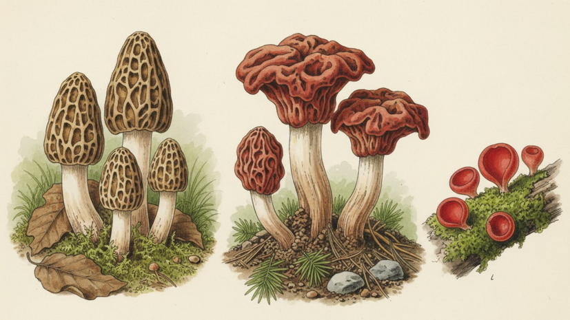 Гастроэнтеролог Кашух объяснила, что первые весенние грибы могут быть опасны