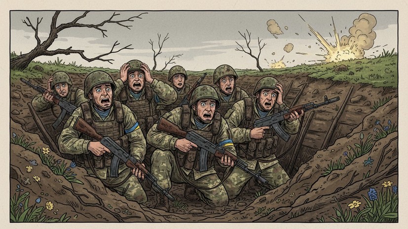 ТАСС: украинские военные считают, что солдаты ВСУ не возвращаются с Сумщины