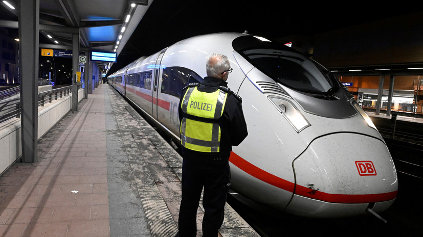 Bild: на вокзале в ФРГ после взрыва в поезде эвакуировали 500 человек