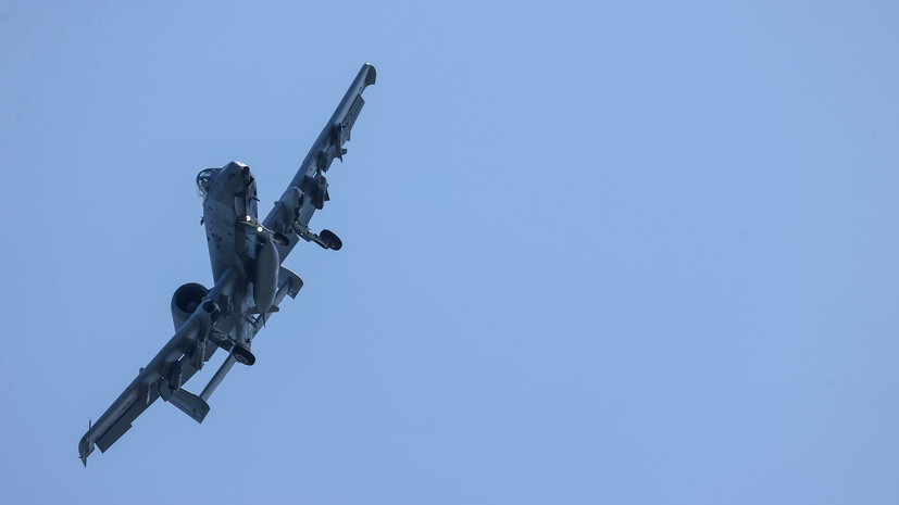 NYT: штурмовик ВВС США А-10 разбился в районе Персидского залива