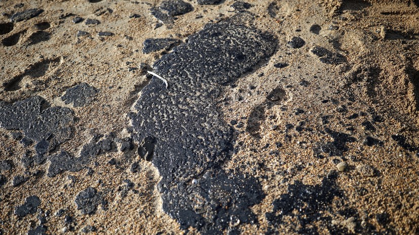 Оперштаб Кубани: вблизи Анапы обнаружили новый разлив нефтепродуктов