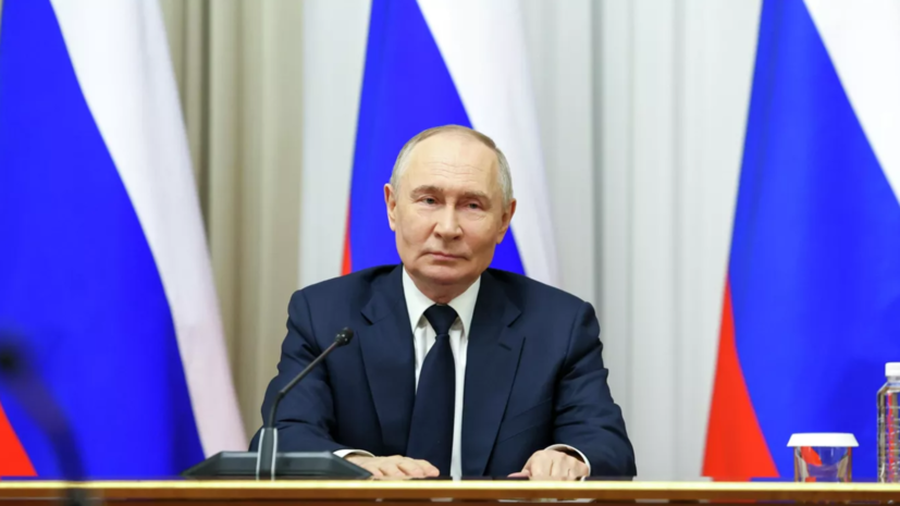 Путин заявил, что Россия не намерена участвовать в гонке вооружений