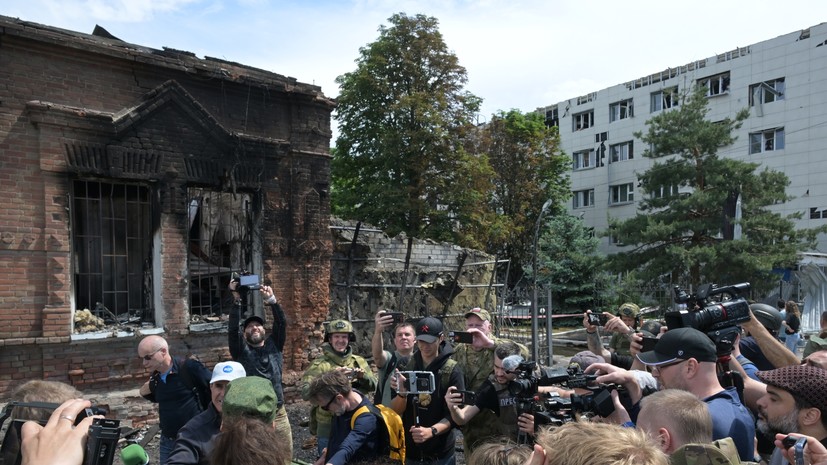 Журналист Халаф поблагодарил Россию за возможность посетить место трагедии в ЛНР