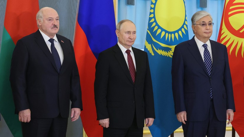 Путин, Лукашенко, Токаев и Мирзиёев собрались на неформальную встречу в Кремле