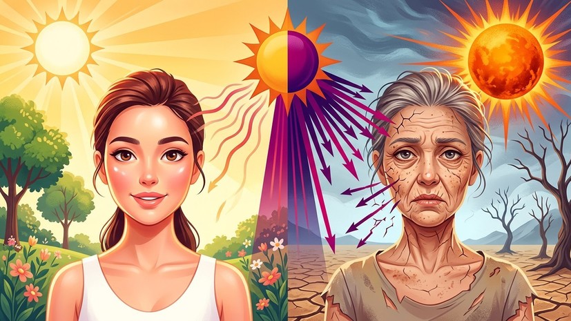 Специалист Ильина: избыточное ультрафиолетовое излучение ускоряет старение