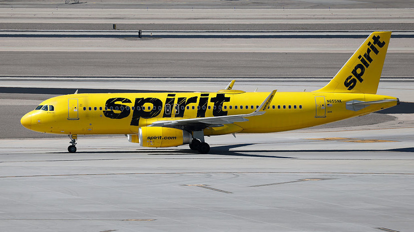 Крупная американская авиакомпания Spirit Airlines заявила о своём закрытии